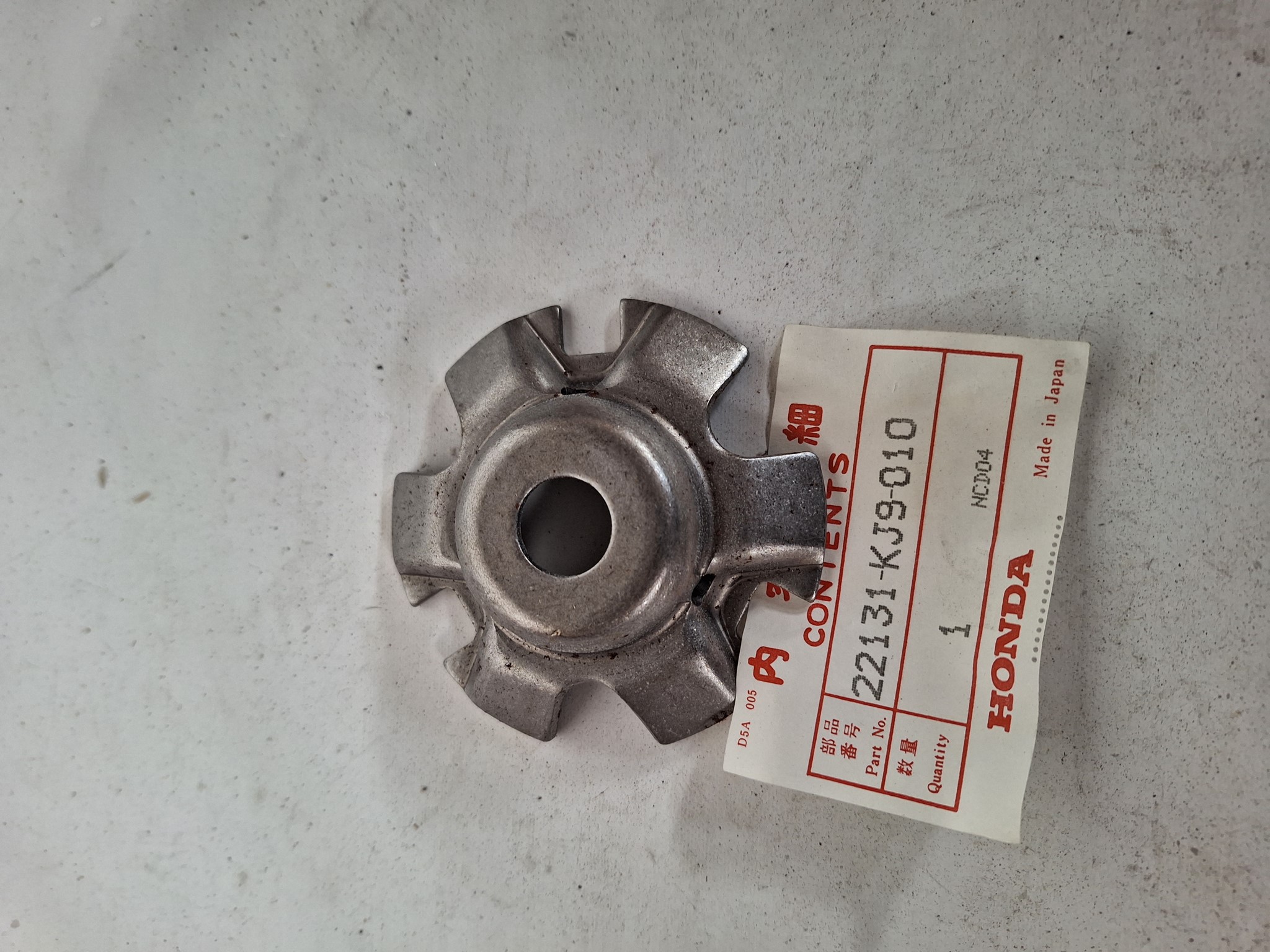 Picture of PLATE,RAMP  22131-KJ9-010  CH 125